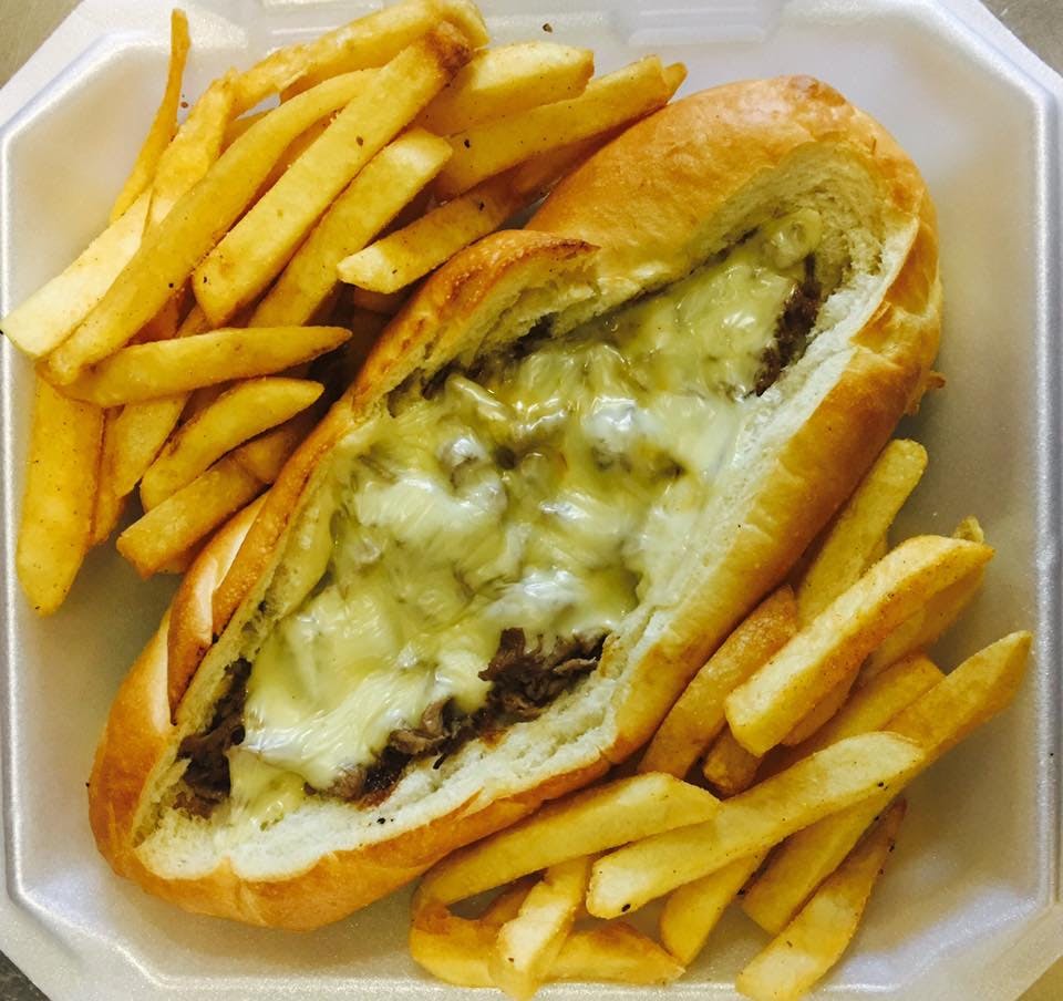 Order Original Philly Cheese Steak - Single Meat food online from Napoli's Pizza store, Anchorage on bringmethat.com