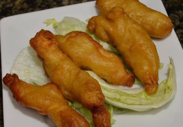 Order Golden Finger (6 piece) food online from Golden Crown Chinese-American Restaurant store, Amherst on bringmethat.com