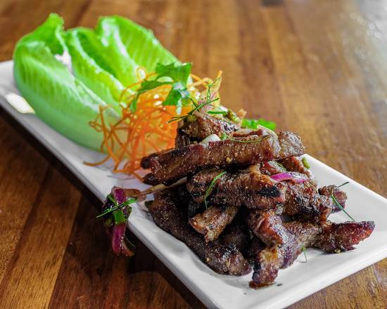 Order Spicy Pork Salad  food online from Summer Summer Thai Eatery store, Emeryville on bringmethat.com