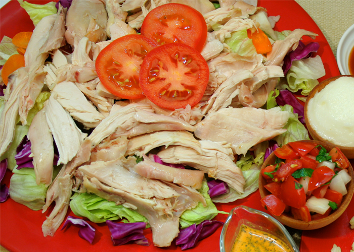 Order Chicken Salad food online from Sevan Chicken Rotisserie store, Los Angeles on bringmethat.com