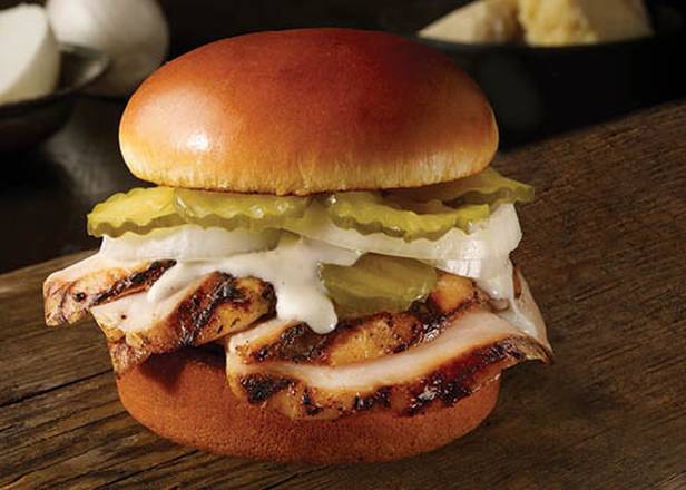 Order Chicken Breast Classic Sandwich food online from Dickey Barbecue Pit store, Campbell on bringmethat.com