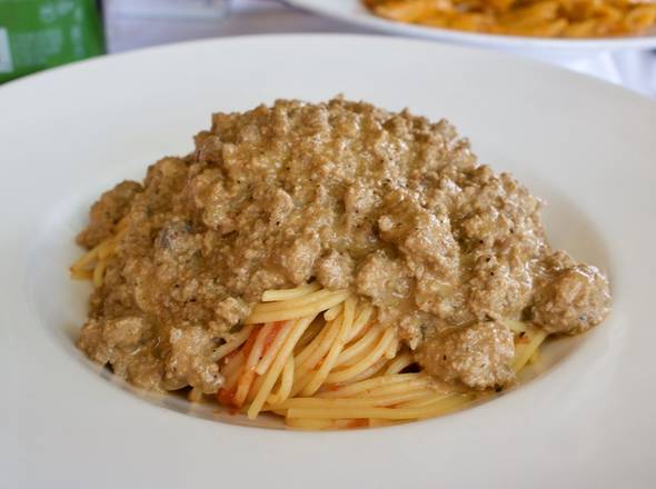 Order SPAGHETTI BOLOGNESE food online from La Scala store, Beverly Hills on bringmethat.com