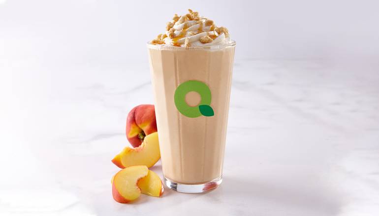 Order Peach Cobbler Smoothie 16oz  food online from QuickChek store, Lawrenceville on bringmethat.com