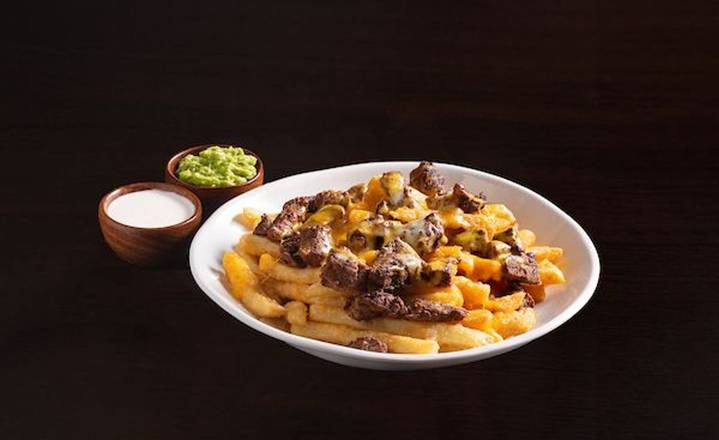 Order Carne Asada Fries ~ food online from El Fresco Mexican Grill store, Sully on bringmethat.com