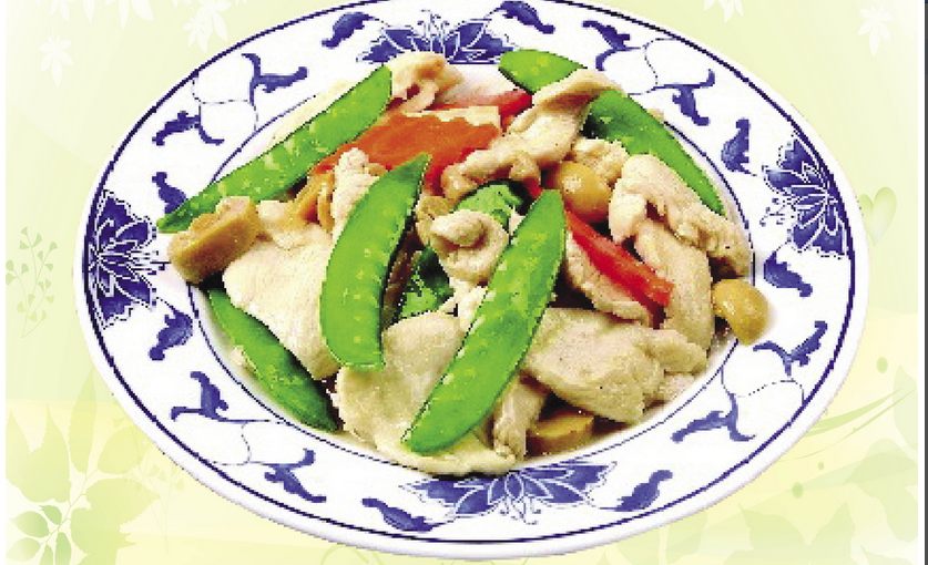 Order Moo Goo Gai Pan with White Sauce food online from Gourmet Chinese Restaurant store, Ridgeland on bringmethat.com