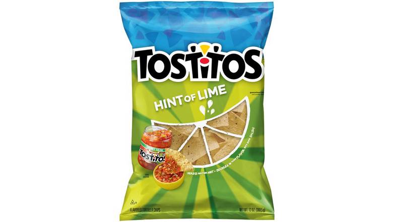 Order Tostitos Hint of Lime Flavored Tortilla Chips food online from Riverside Sunoco store, Westport on bringmethat.com
