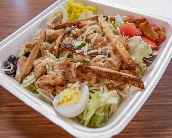 Order Grilled Chicken Salad food online from Belleria Pizzeria store, Cortland on bringmethat.com