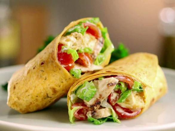 Order Chicken Caesar Wrap food online from Frais Cafe store, Norristown on bringmethat.com