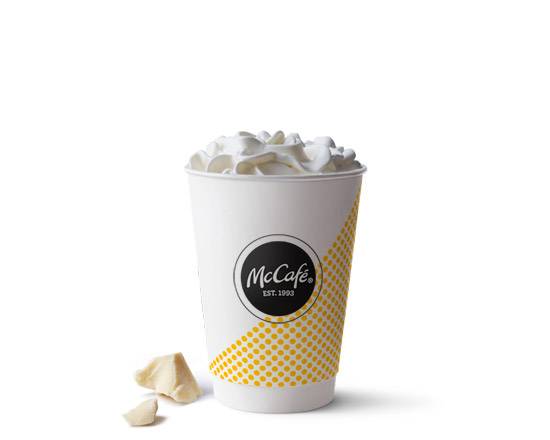 Order Medium White Chocolate Hot Chocolate food online from Mcdonald store, Ferndale on bringmethat.com