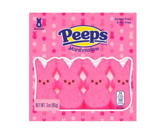 Order Peeps  Pink Marshmallow Bunnies Easter Candy - 8 ct food online from Rite Aid store, DETROIT on bringmethat.com