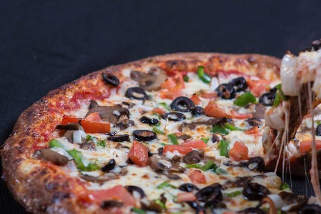 Order XL Veggie Pizza food online from Eurogyro store, Akron on bringmethat.com