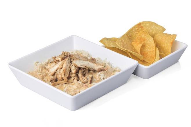 Order Chicken and Queso Rice Bowl food online from Tacos 4 Life store, Texarkana on bringmethat.com