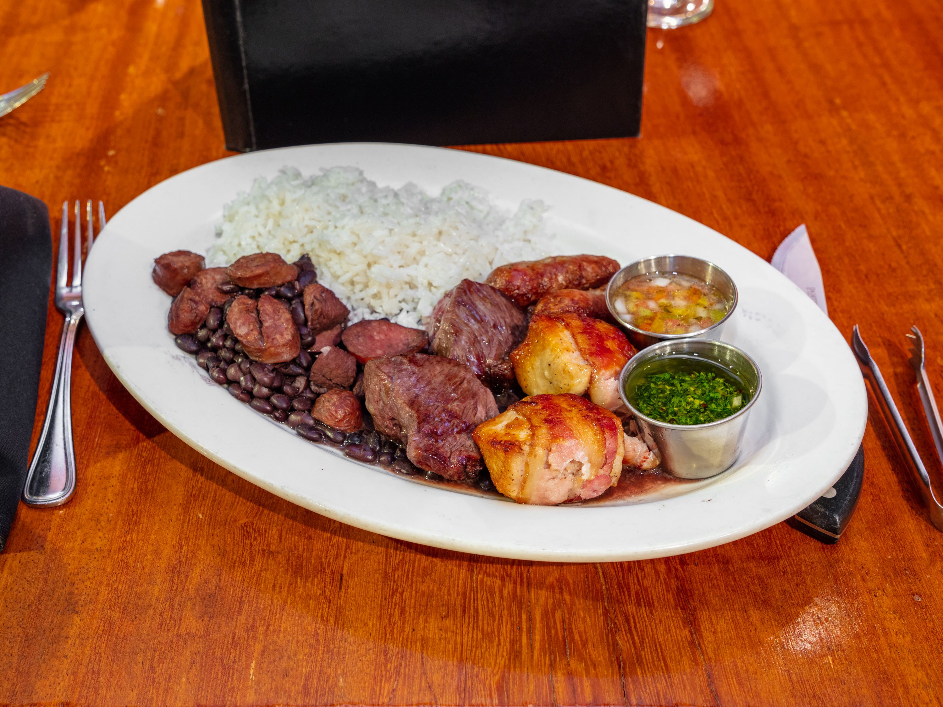 Order Churrasco Plate food online from Vila Brazil Steak House store, Arlington on bringmethat.com