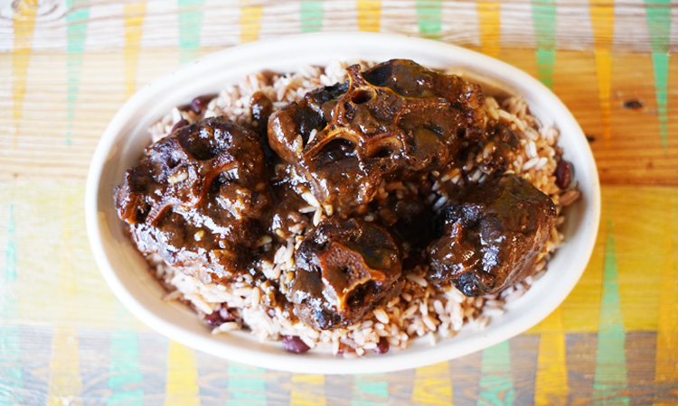 Order OXTAIL BOWL food online from Irie Jamaican Kitchen store, Cleveland on bringmethat.com