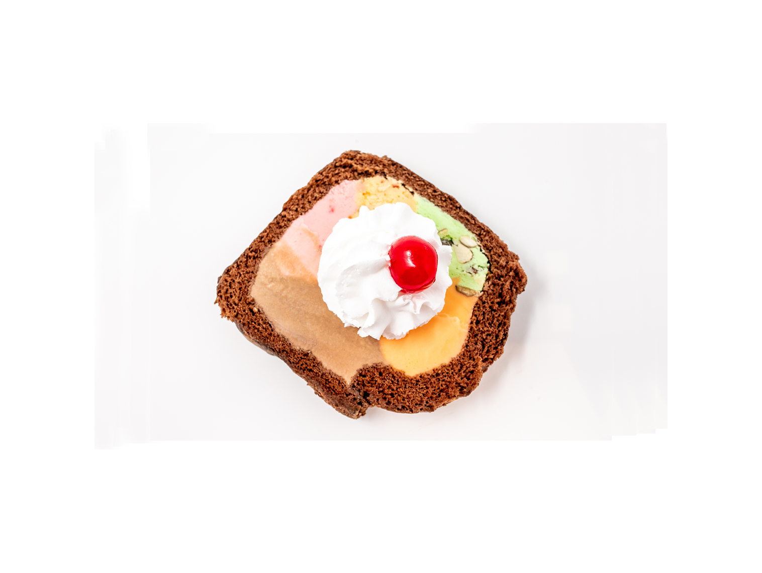 Order Original Rainbow Cone Ice Cream Cake Roll food online from Buona store, Mount Prospect on bringmethat.com