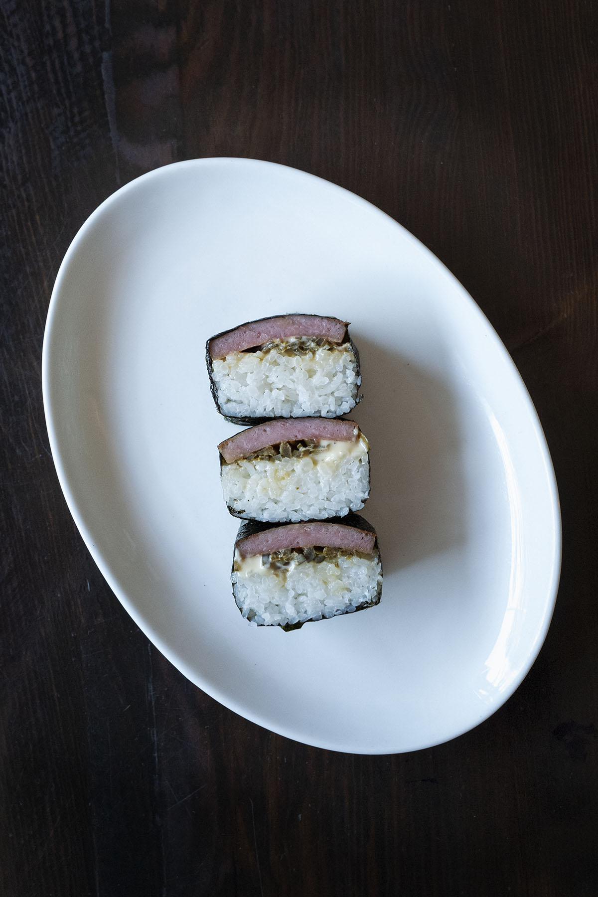 Order Spicy Spam Musubi food online from Noreetuh store, New York on bringmethat.com