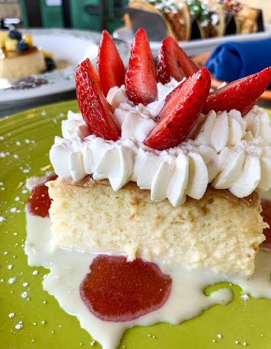 Order Tres Leches Cake food online from Fat Rosies Taco & Tequila Bar store, Frankfort on bringmethat.com