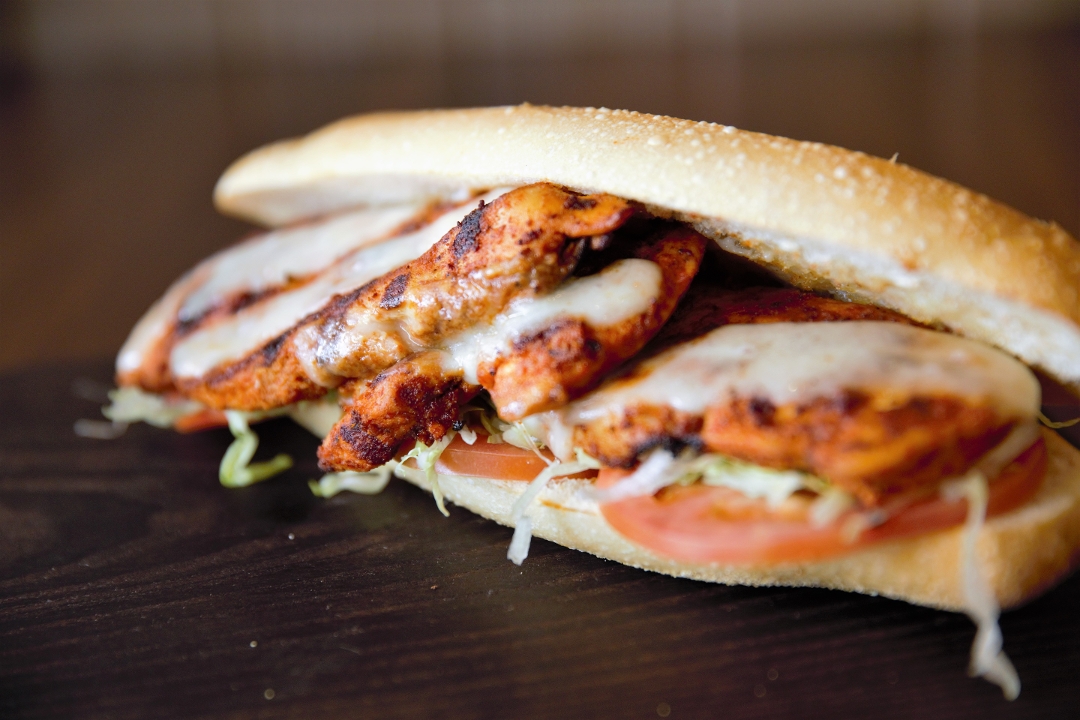 Order Grilled Chicken Sandwich food online from Mike's Pizza store, Parlin on bringmethat.com