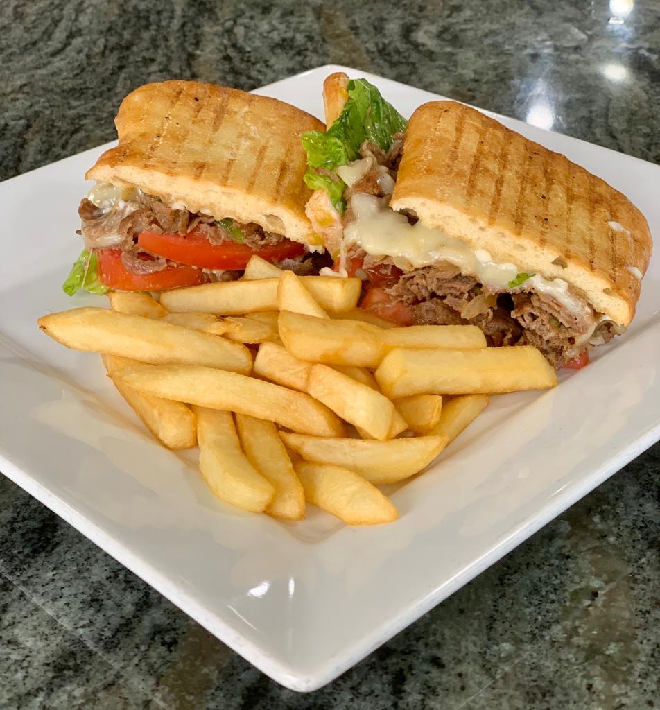 Order Steak and Cheese Sandwich food online from Innovation Catering store, Springfield on bringmethat.com
