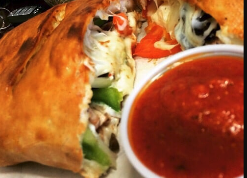 Order Vegetarian Calzone food online from The Pizzeria Factory store, Winnetka on bringmethat.com