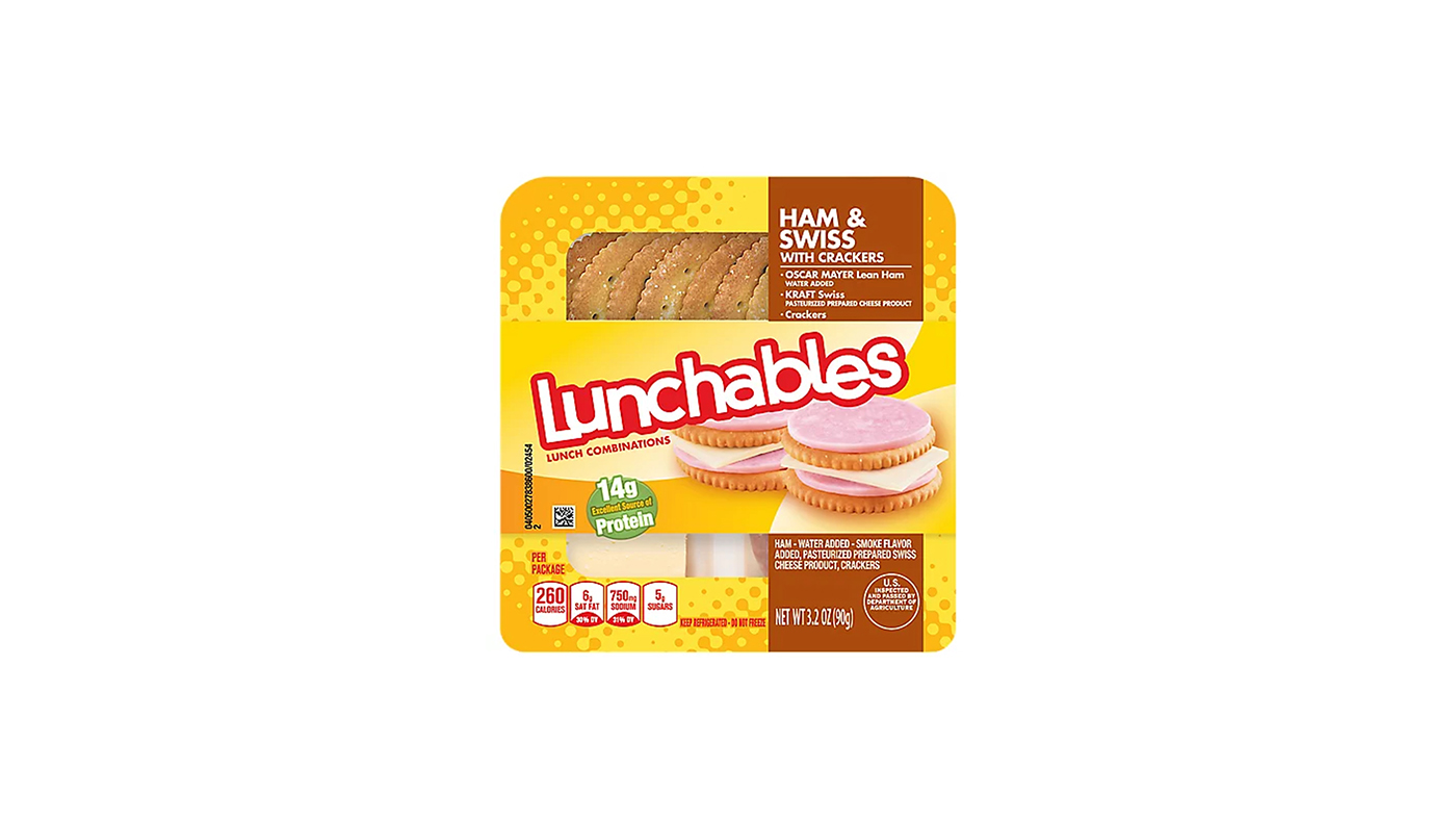 Order Lunchable Ham and Swiss 3.2oz food online from Chevron Extramile store, Orange on bringmethat.com