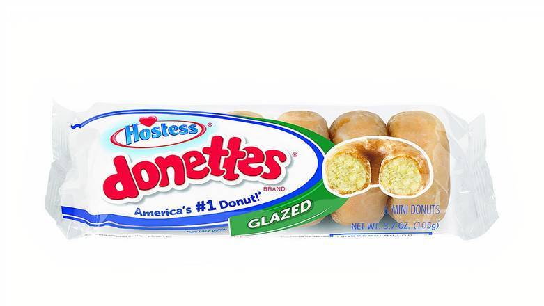 Order Hostess Donettes Glazed Mini Donuts, 6 count food online from Mac On 4th store, Alton on bringmethat.com