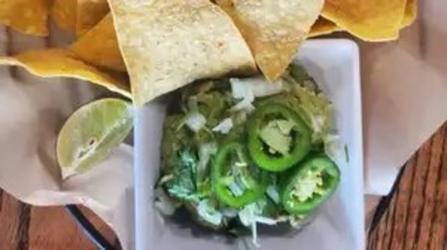 Order Chips & House-Made Guacamole food online from The Brass Tap store, Vineland on bringmethat.com
