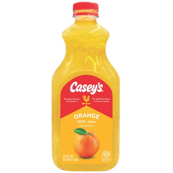 Order Casey's Orange Juice 52oz food online from Caseys Carry Out Pizza store, Sergeant Bluff on bringmethat.com