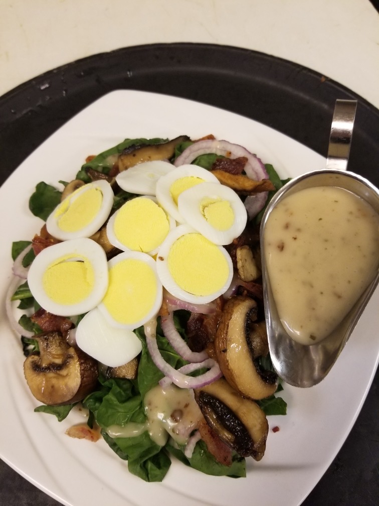 Order Spinach Salad food online from Piccolo store, Bellmore on bringmethat.com