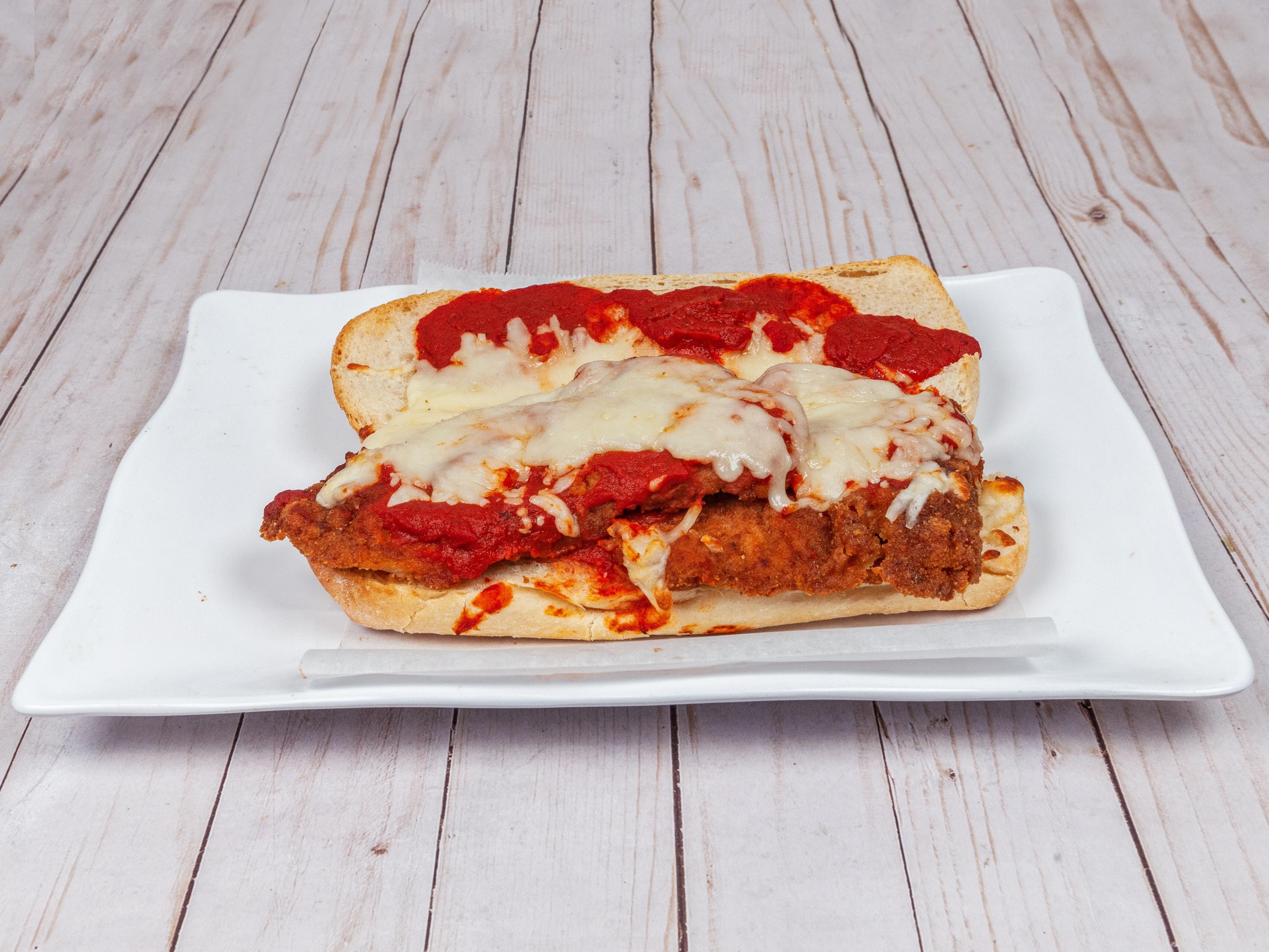 Order Chicken Parmesan food online from Italian Deli Express store, Fort Lee on bringmethat.com