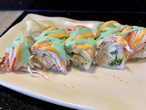 Order Double Spicy Roll food online from Kyoto Sushi & Hibachi - Hammond store, Hammond on bringmethat.com