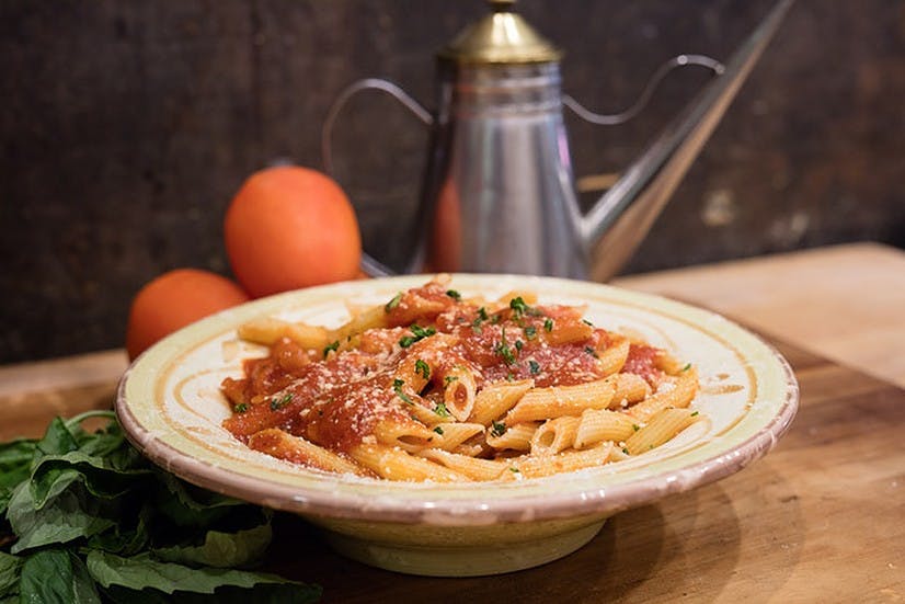Order Pasta with Meat Sauce - Pasta food online from Patsy D'amore Pizza store, Los Angeles on bringmethat.com