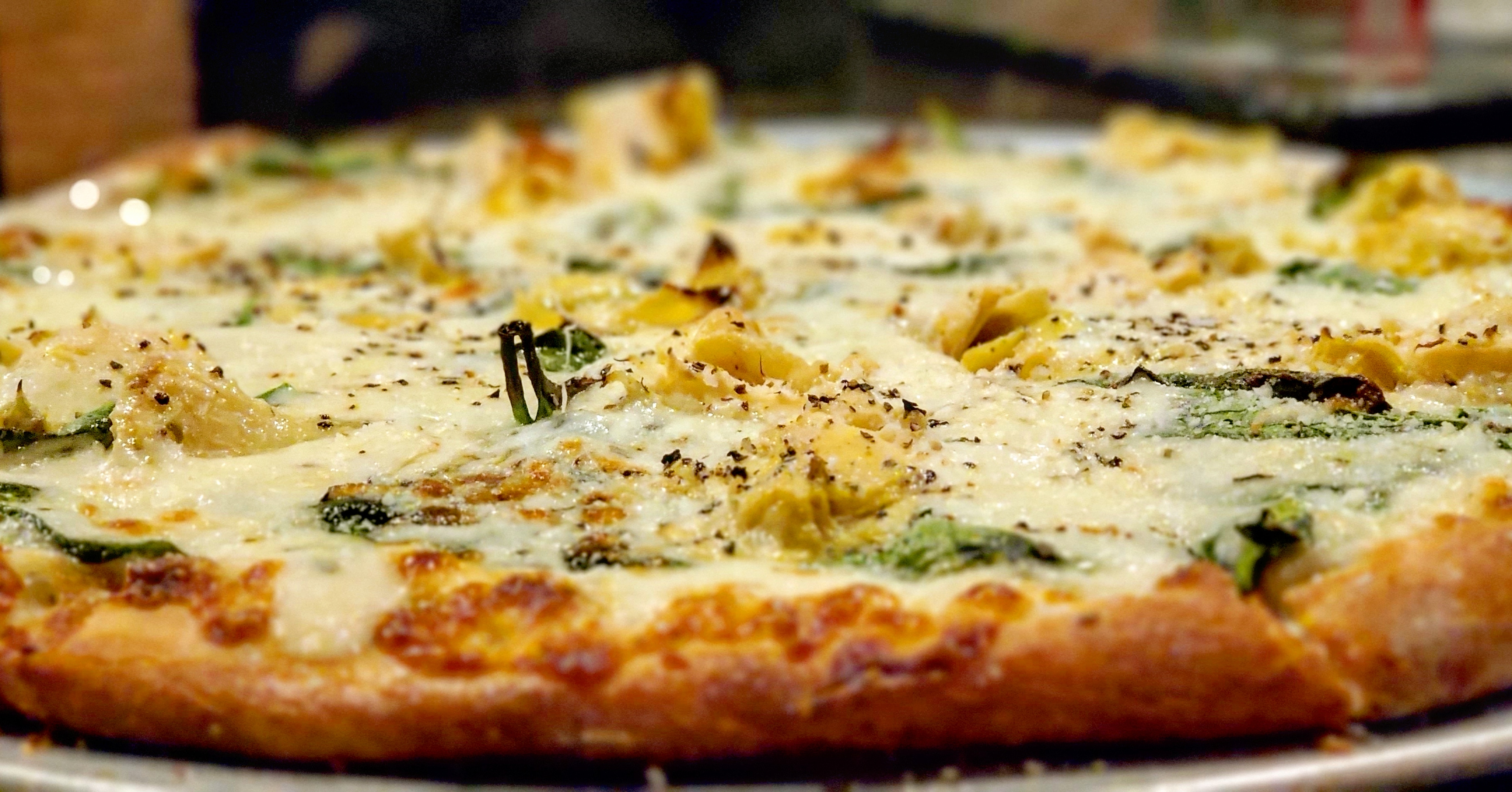 Order Spinach & Artichoke Pizza food online from Brix store, Belleville on bringmethat.com