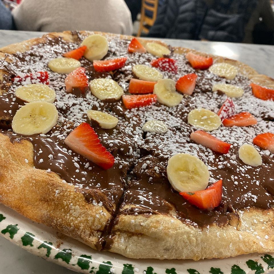Order Nutella Pie - Dessert food online from Se7te Woodfire Pizza store, Totowa on bringmethat.com