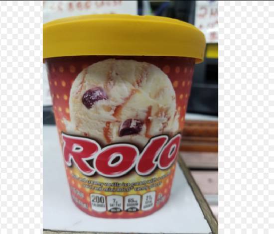 Order Rolo Ice Cream (14 fl oz) food online from W Z Food Market store, Roosevelt on bringmethat.com