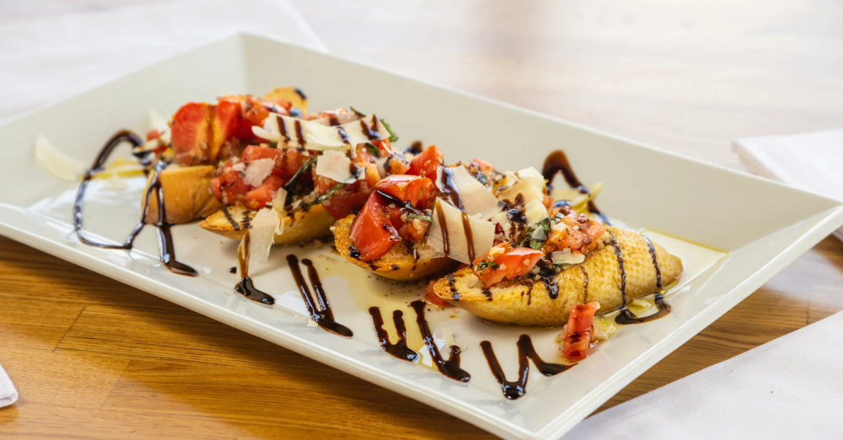 Order Bruschetta food online from Pietro's Bakery & Cafe store, Frisco on bringmethat.com