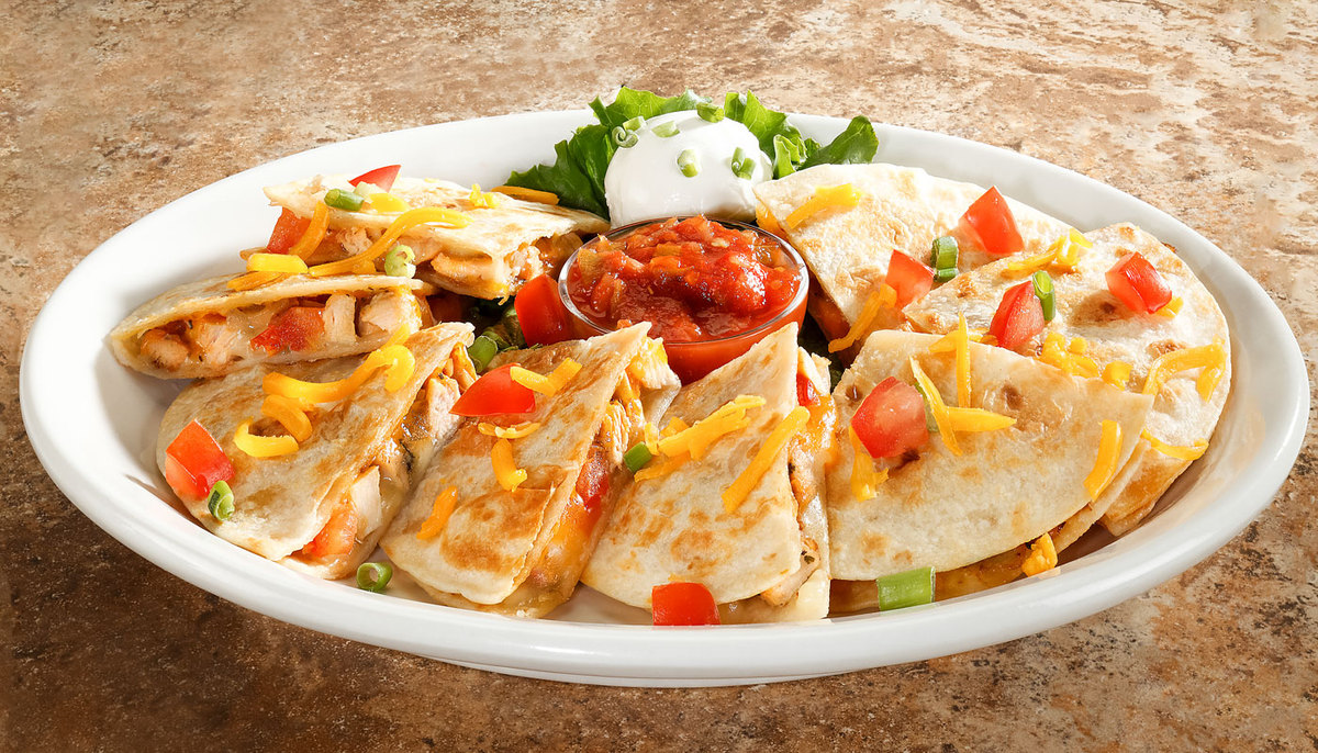 Order Chicken Quesadilla food online from Jimmy's Egg store, Omaha on bringmethat.com