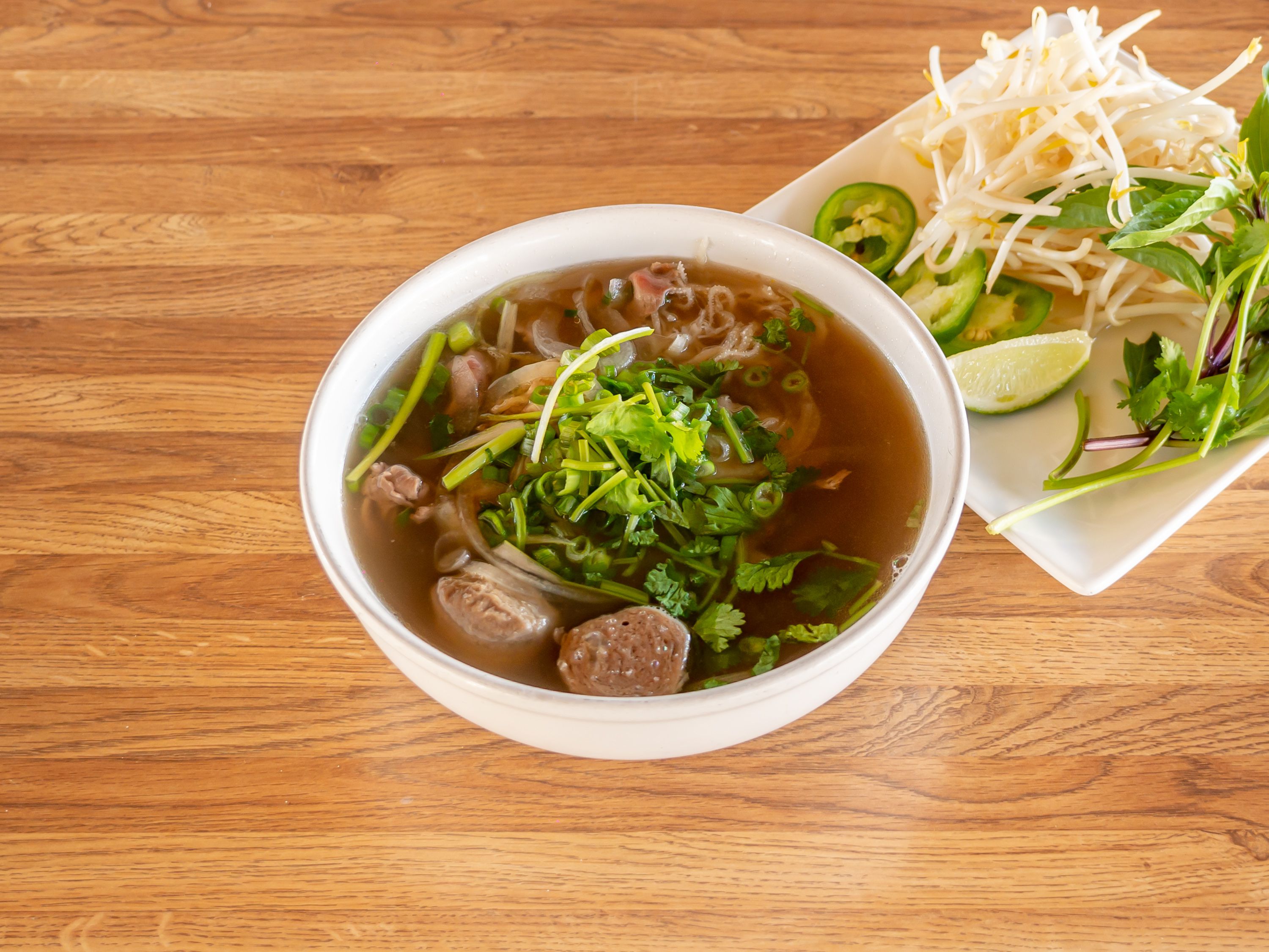 Order 37. Beef Combination Pho food online from Saigon 2 store, San Leandro on bringmethat.com
