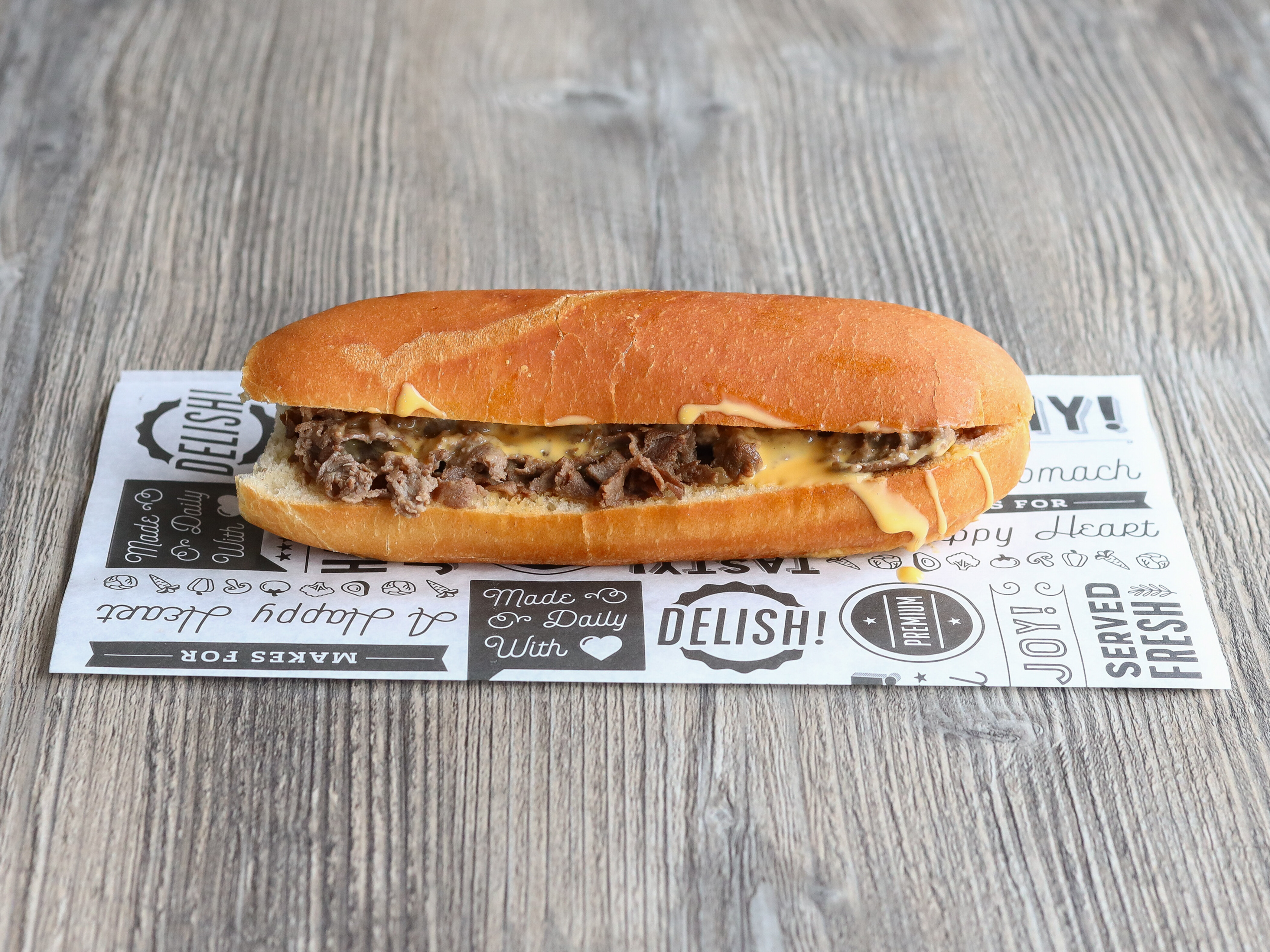 Order Bulldog Whiz Sub food online from Bulldogs Cheesesteaks store, Dearborn on bringmethat.com