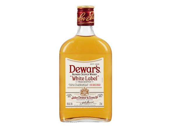 Order Dewar's White Label Blended Scotch Whisky - 375ml Bottle food online from Josh Wines & Liquors Inc store, New York on bringmethat.com