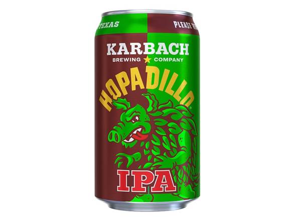 Order Karbach Brewing Co. Hopadillo IPA - 6x 12oz Cans food online from Goody Goody Liquor store, Houston on bringmethat.com