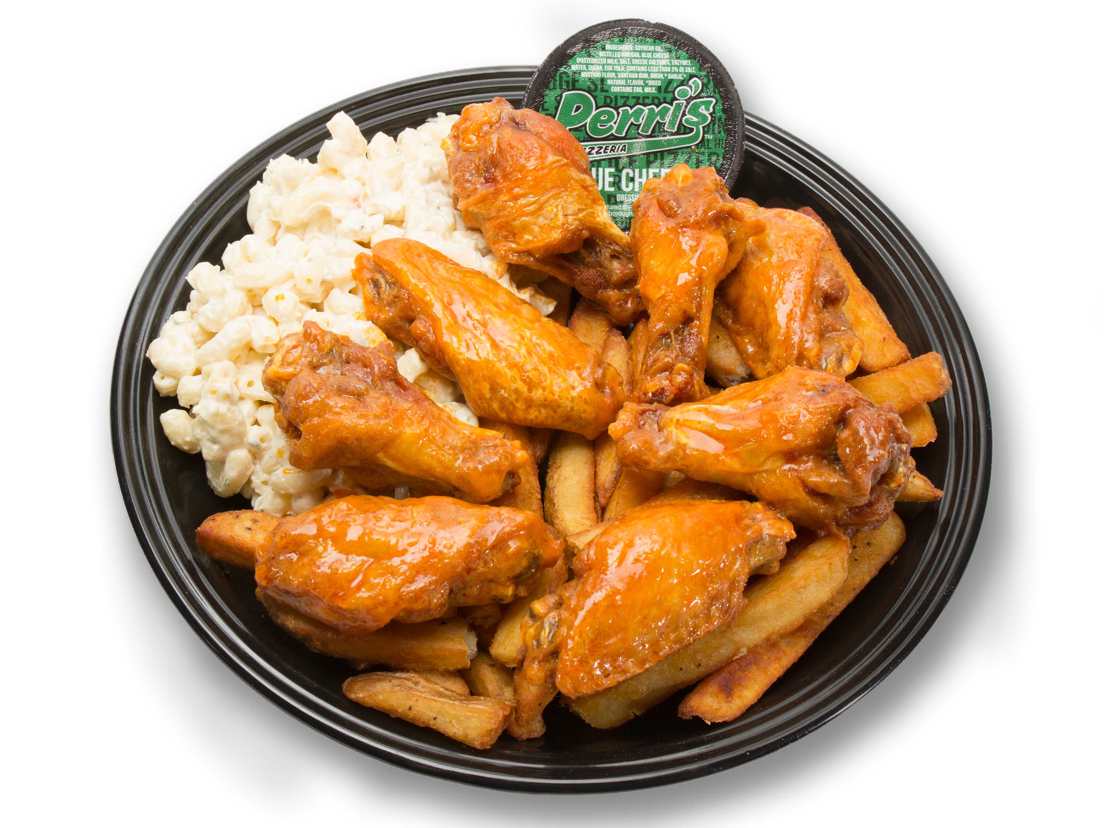 Order 8 Pieces Chicken Wing Dinner food online from Perri Pizzeria store, Rochester on bringmethat.com