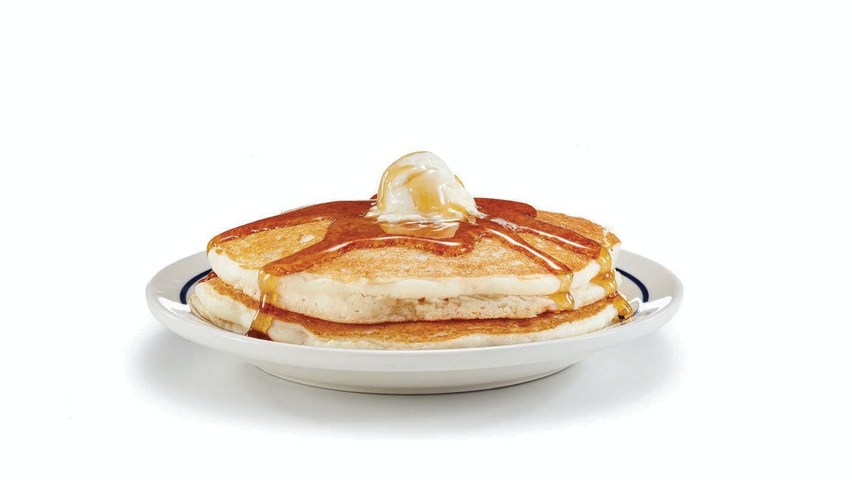 Order Original Gluten-Friendly Pancakes - (Short Stack) food online from IHOP on S Western St. store, Amarillo on bringmethat.com