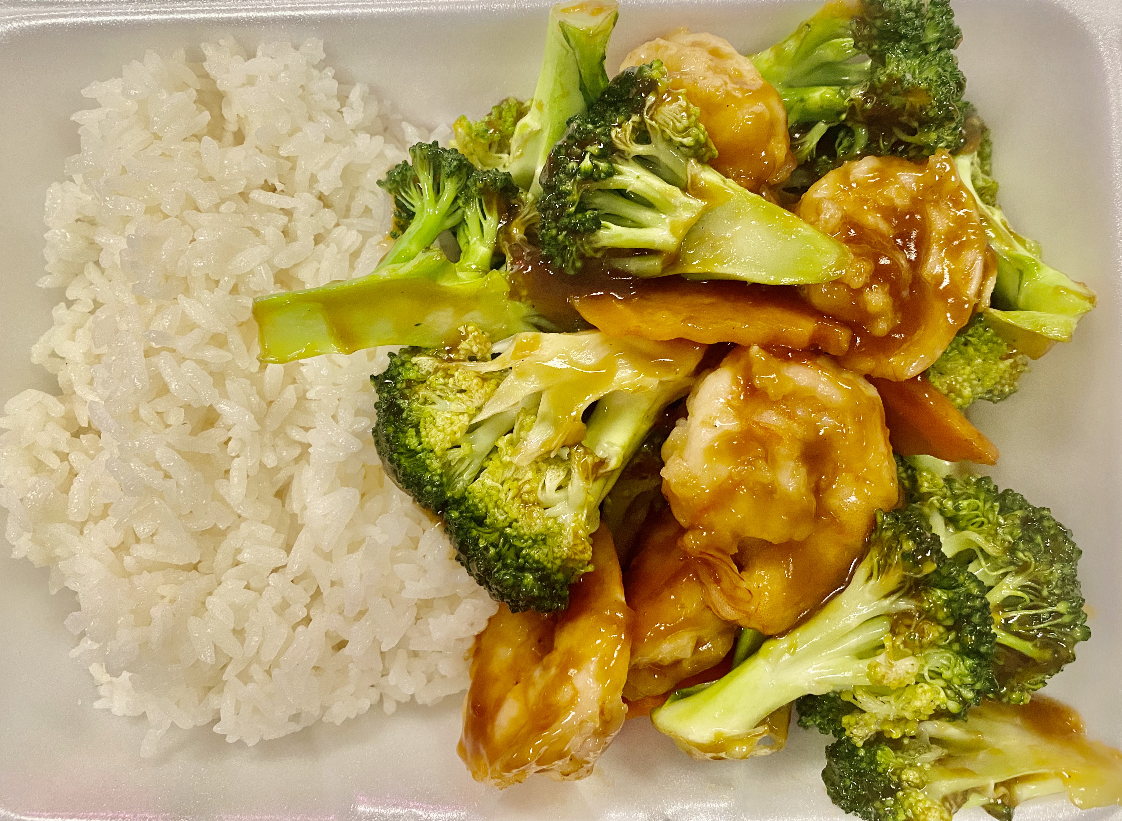Order 73. Shrimp with Broccoli food online from Tang's Wok store, Bedford Heights on bringmethat.com