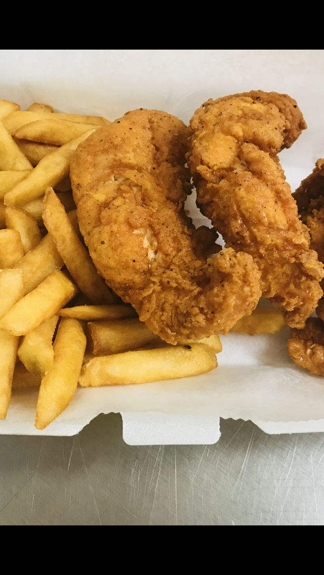 Order Chicken Tenders with Fries food online from A-1 Deli And Fried Chicken store, Wilmington on bringmethat.com