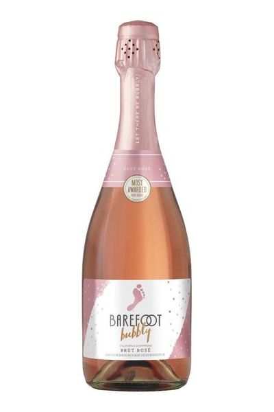 Order Barefoot Bubbly Brut Rose food online from Friends Snacks store, San Francisco on bringmethat.com