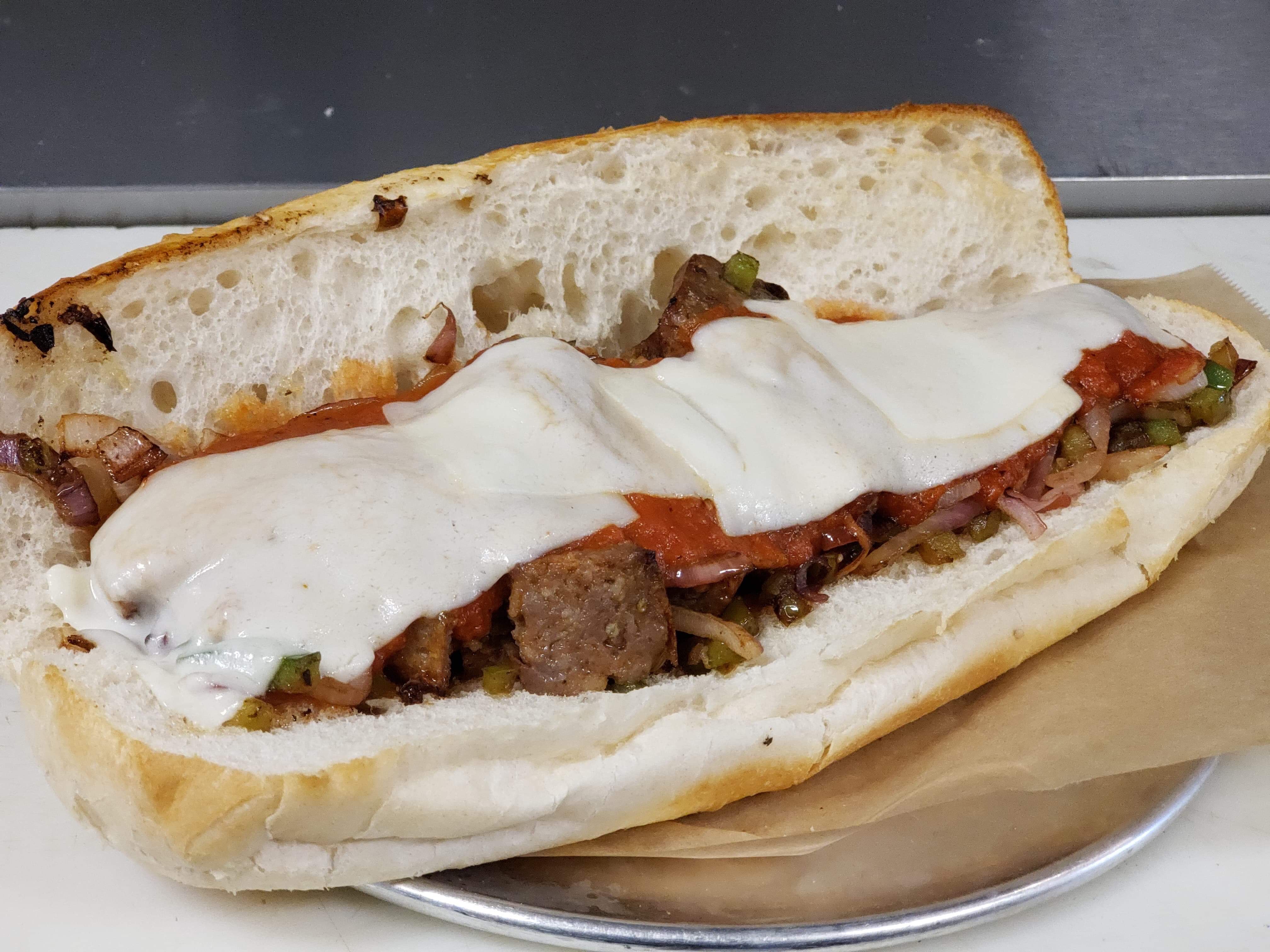 Order Sausage Sub food online from Angelo's Brick Oven Pizza store, Martinsburg on bringmethat.com