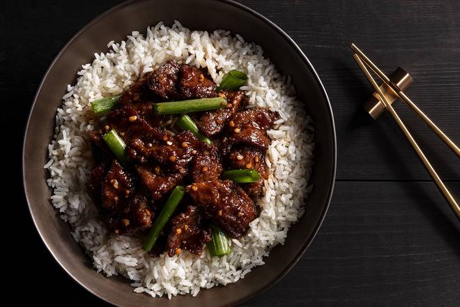Order Mongolian Beef Bowl food online from P.F. Chang store, Roseville on bringmethat.com
