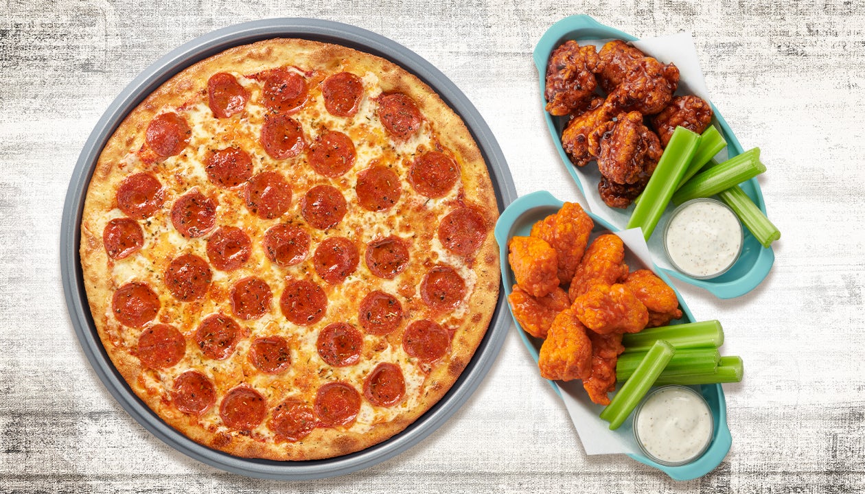 Order Pizza & Boneless Wings Combo food online from Pasqually Pizza & Wings store, Dublin on bringmethat.com