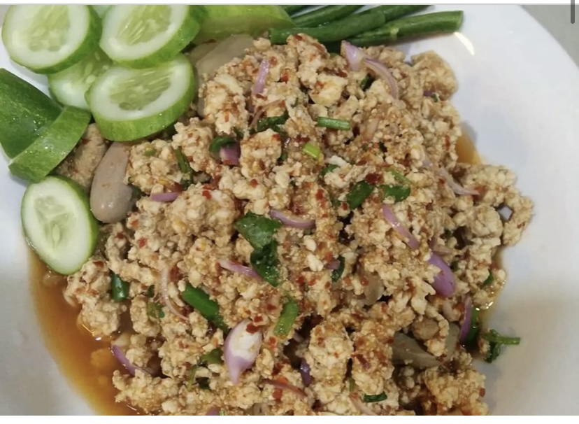 Order Larb Chicken food online from Prik Thai Kitchen store, Astoria on bringmethat.com